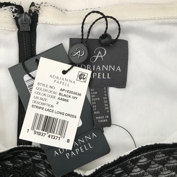 Adrianna Papell Womens Formal Lace Evening Dress - Picture 7 of 9